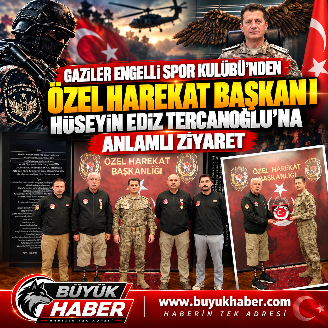 Gaziler Engelli Spor Kulübü Başkanı Gazi Ömer Kula